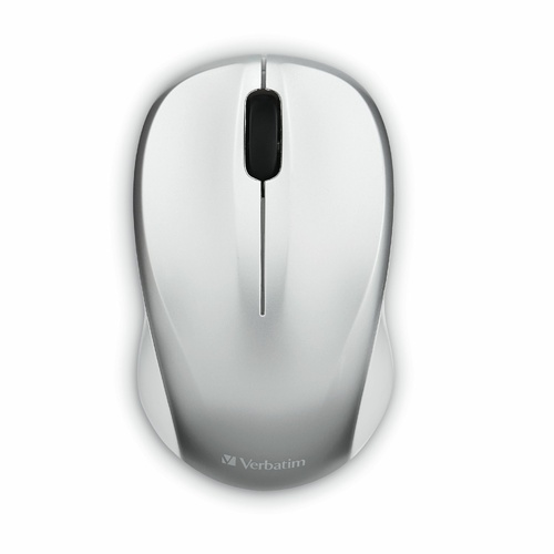 Silent Wireless Blue LED Mouse ( Graphite )