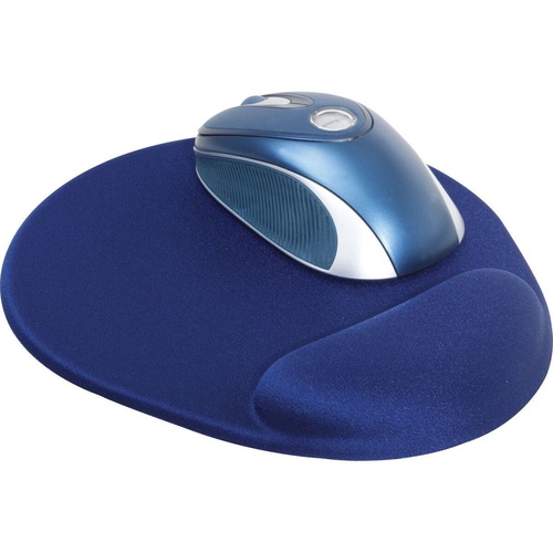 Super Gel Mouse Pad Palm Rest ( Straight Blue )