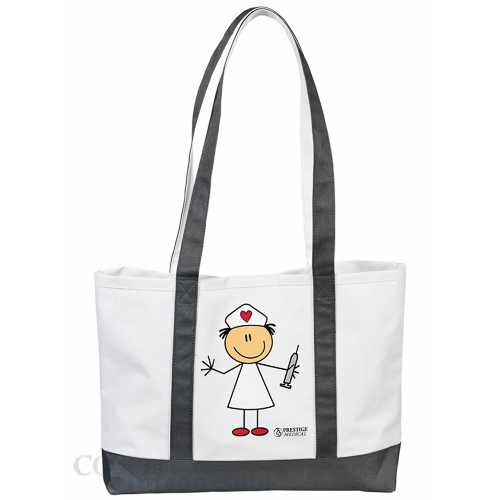 Nurses Tote Bag ( Large - Stick Nurse )