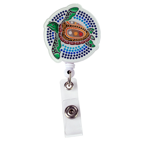 Stethoscope ID Tag ( Retractable - Turtle )