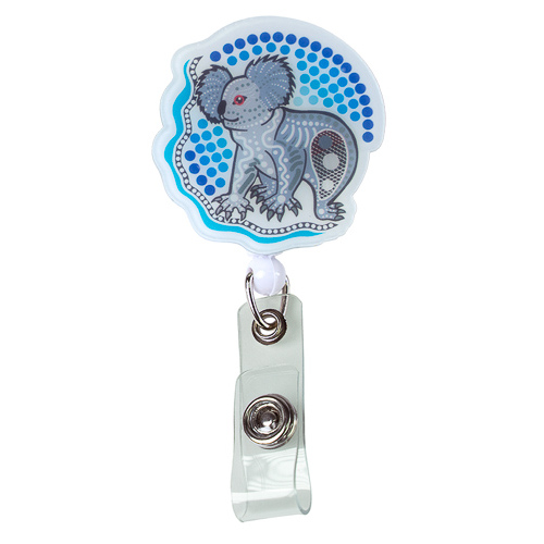 Stethoscope ID Tag ( Retractable - Koala )
