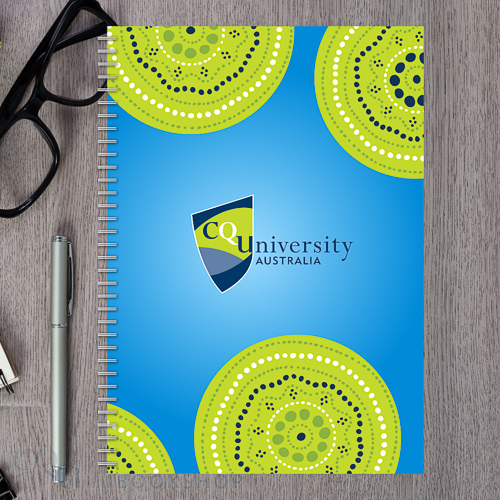CQUni Exercise Book ( A4 - Gathering Circles )