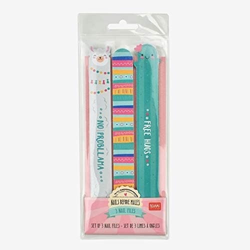 Legami Nail File Llama ( Set Of 3 )
