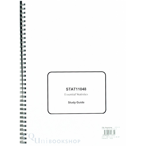 STAT11048 Study Guide 2019