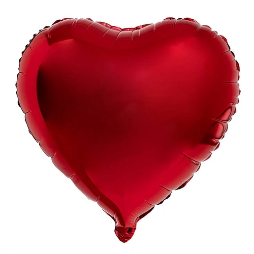 Foil Heart Balloon 22cm Red