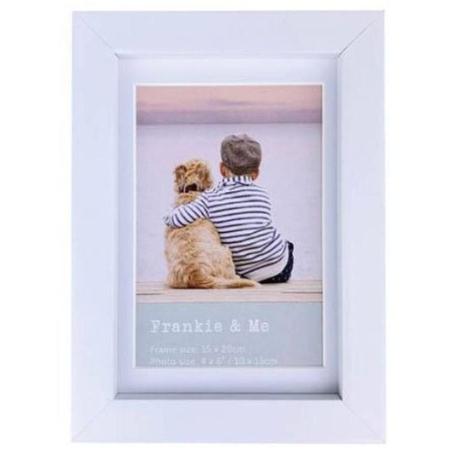Photo Frame White 4 x 6'
