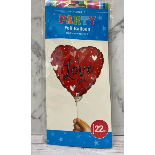 Foil Balloon Simple Love 22cm
