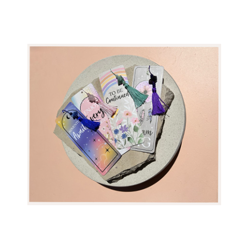 Crystal Bookmark Tassel Assorted