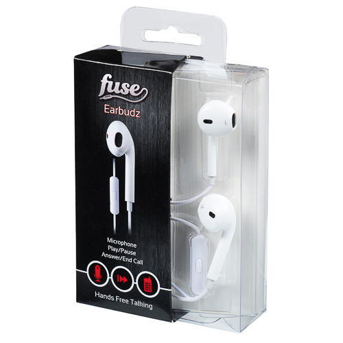 Earbudz ( Earbud Headphones - White )