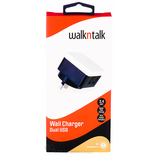Wall Charger ( Dual USB 3.4A )