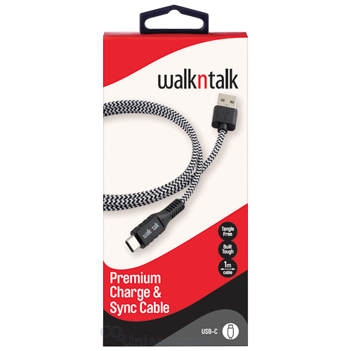 Premium Charge and Sync Cable ( 1m - USB-C - Black )