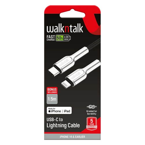 Lightning to USB Cable ( Fast Charge - 1M )