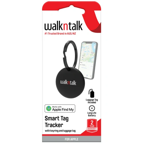 Smart Tag Tracker with Keyring and Luggage Tag