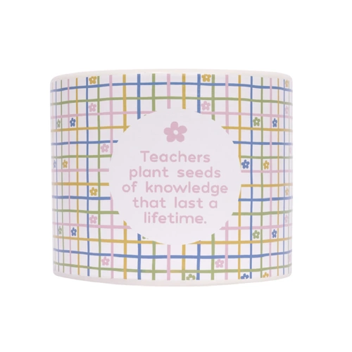 Teacher Ceramic Planter Pot