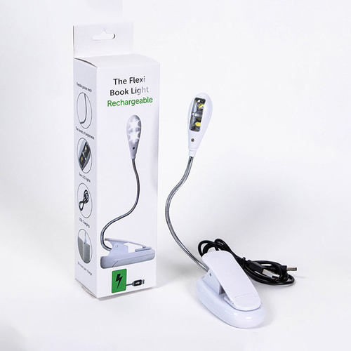 Flexi Book Light Rechargeable ( White )