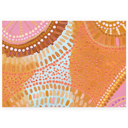 Folded Wrapping Paper ( The Seven Sisters II )