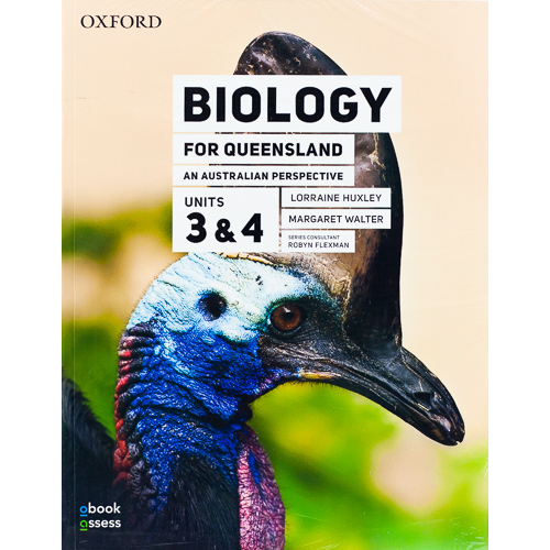 Biology for Queensland an Australian Perspective Units 3&4 Student book + obook assess