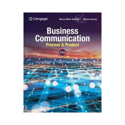 Business Communication: Process & Product
