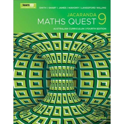 Jacaranda Maths Quest 9 Australian Curriculum, 4e learnON and Print