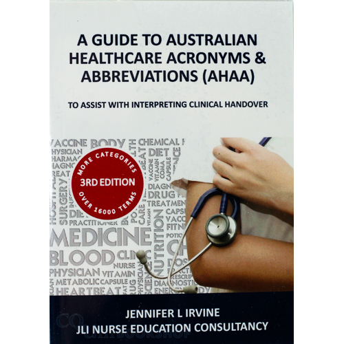 A Guide to Australian Healthcare Acronyms and Abbreviations (AHAA)
