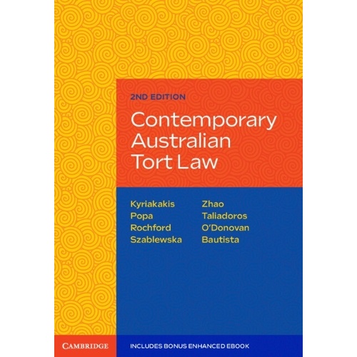 Contemporary Australian Tort Law
