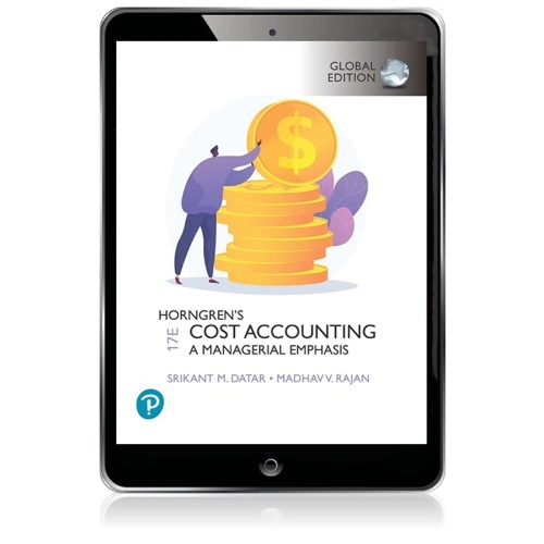 Horngren's Cost Accounting, Global Edition