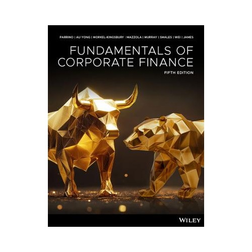 Fundamentals of Corporate Finance, 5th Edition