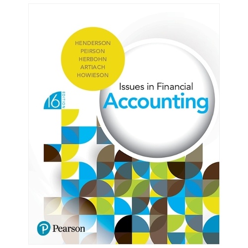 Issues in Financial Accounting