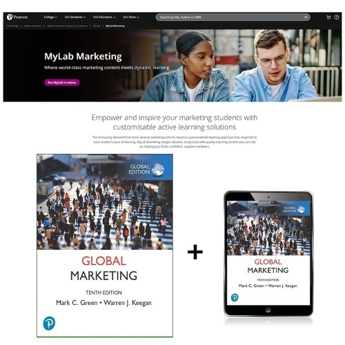 Global Marketing, Global Edition + MyLab Marketing with Pearson eText