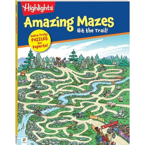 Highlights Amazing Mazes: Hit the Trail