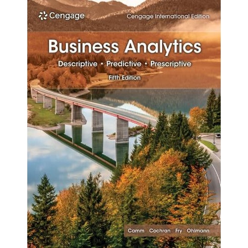 Business Analytics, Cengage International Edition