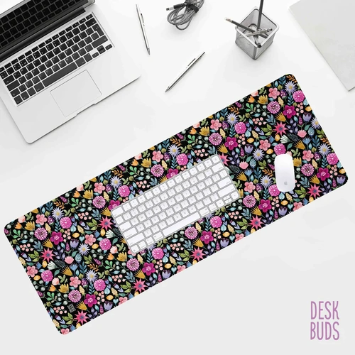 Desk Buds ( Extra Large Desk Mat for Keyboard and Mouse )
