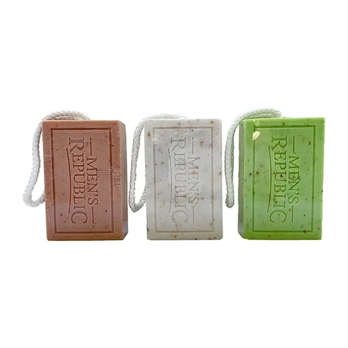 Men's Republic Logo Soap-on-a Rope