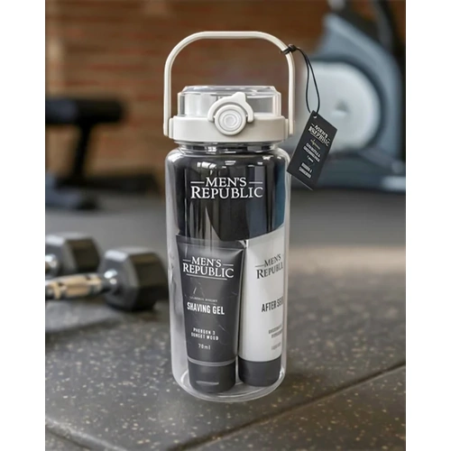Men's Republic Grooming Kit in Water bottle - Fitness Fresh