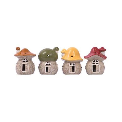 Whimsical Garden - Ceramic Light Up House