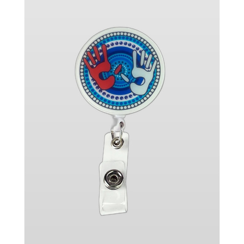 Stethoscope ID Tag ( Retractable First Nations )